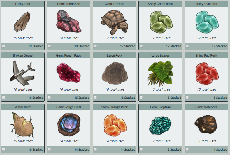 Items Galore! Lioden