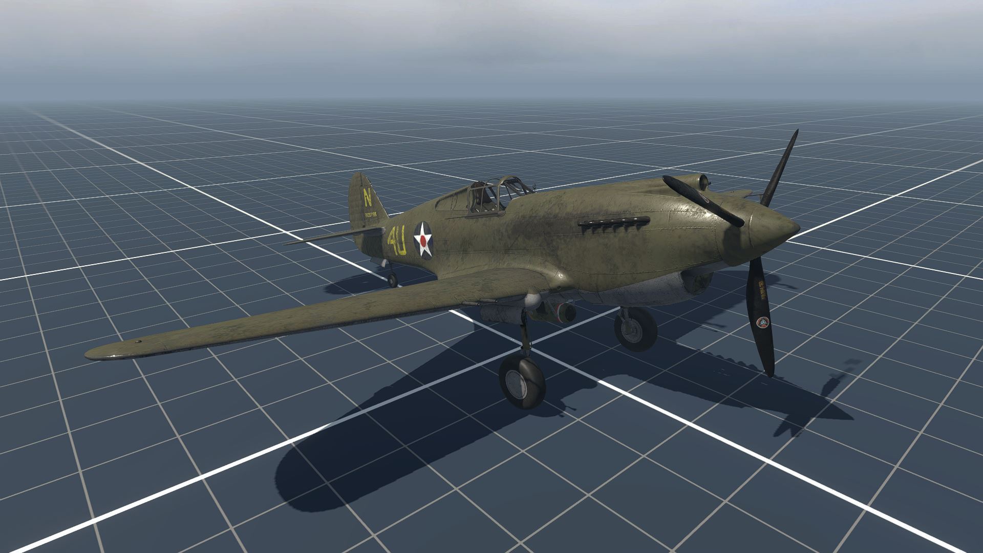 Curtiss P40C 'Warhawk'