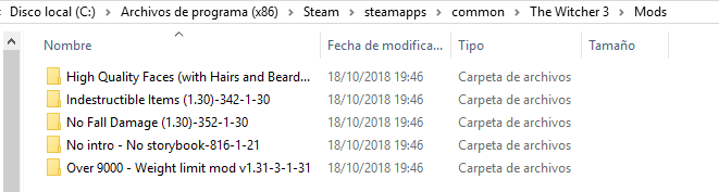 witcher 3 mods not working steam