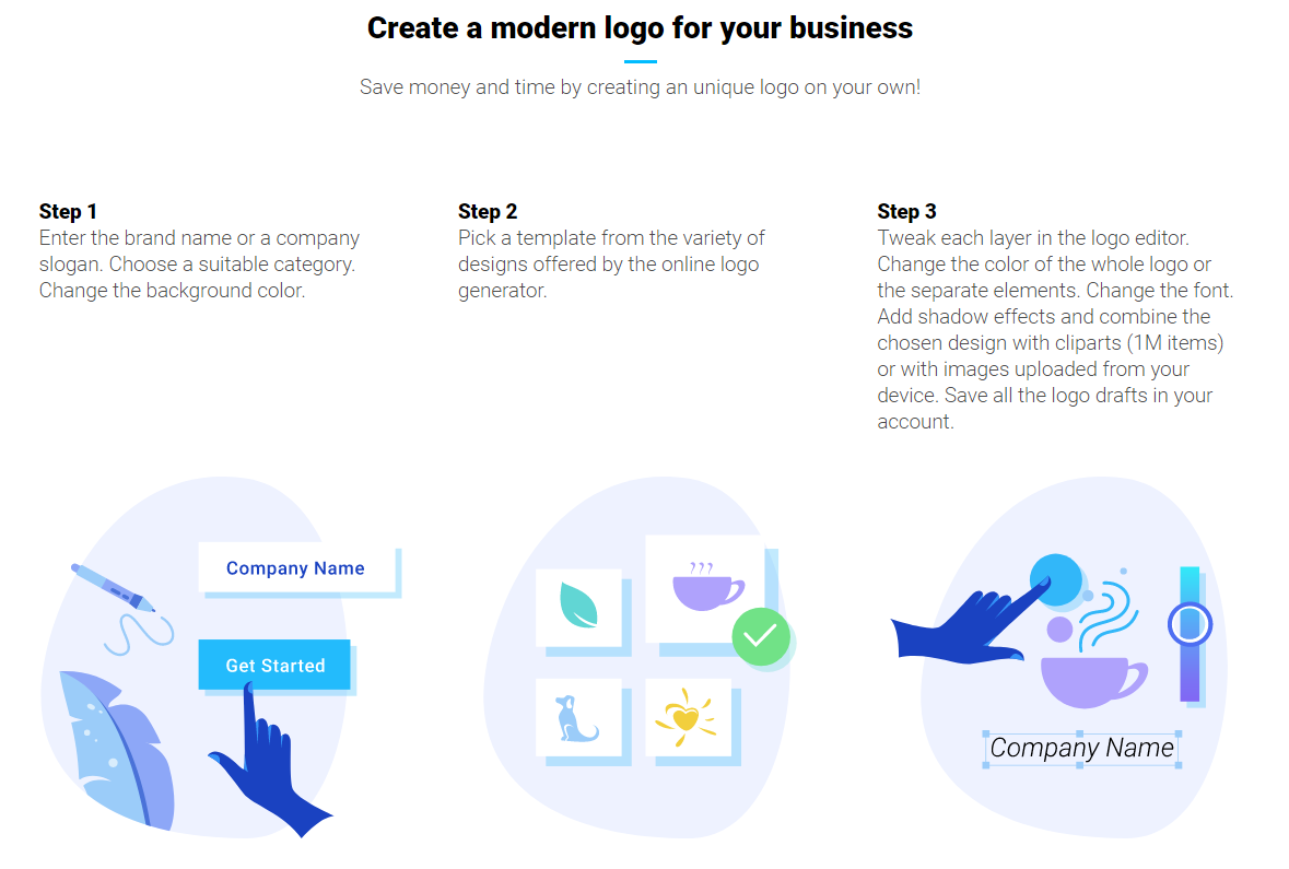 LogotypeMaker_Creat mordern logo