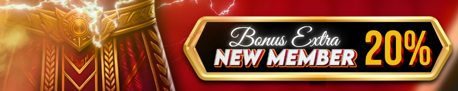 BONUS NEW MEMBER 20%