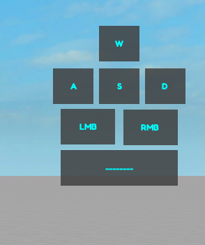 Keystrokes For Roblox - lolicon roblox gui