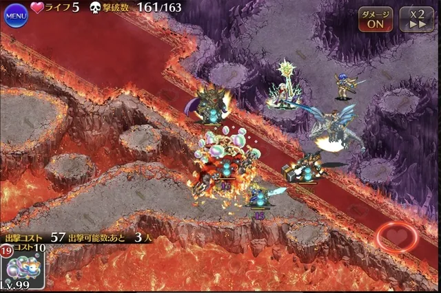 カボチャ農家卒業！？赤いデシウスがアモキメを粉砕する頼もしい姿の参考画像 - わんにゃんランド - アイギス攻略まとめ