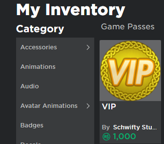 Does The Gamepass Script Work For You And If Not Then - vip gamepass roblox png