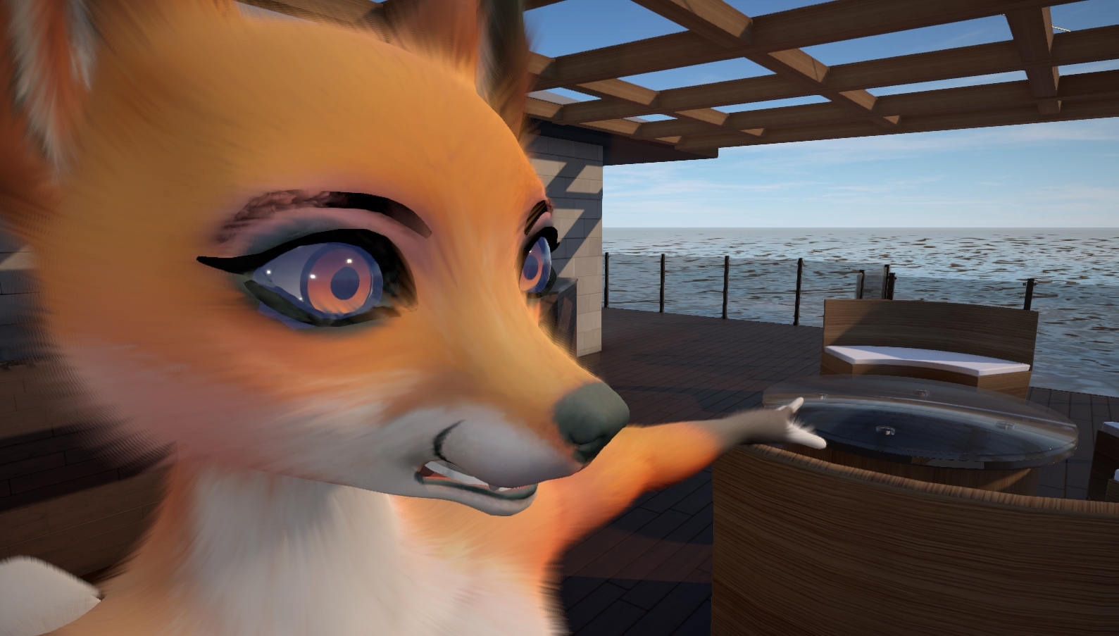 Fox eye clipping 