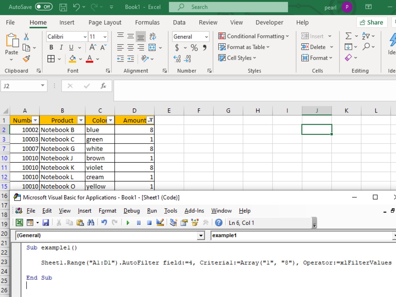 How To Use VBA Excel AutoFilter 500 Rockets Marketing