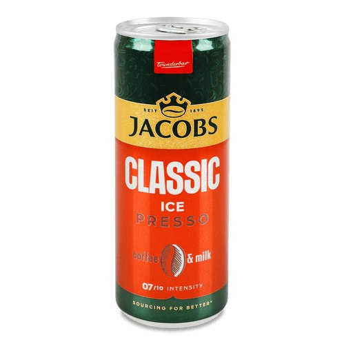  Напій молочний Jacobs Icepresso з кавою з/б, 0,25л