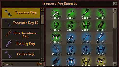 Treasure Key Chest