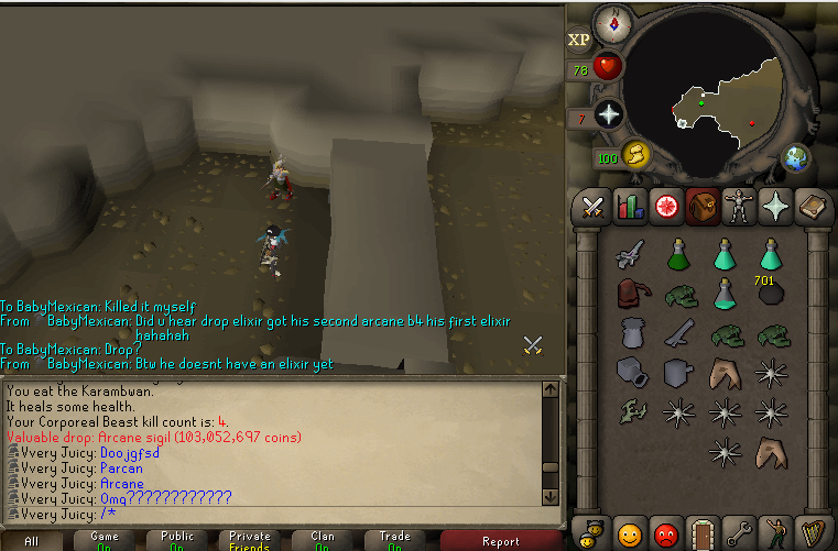 Arcane sigil 4 kc l0l : r/ironscape