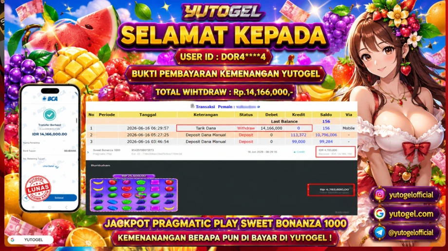 YUTOGEL : Akses Login Toto Slot 4D Jalur Cepat Non Aplikasi Bersama Muth4solutions
