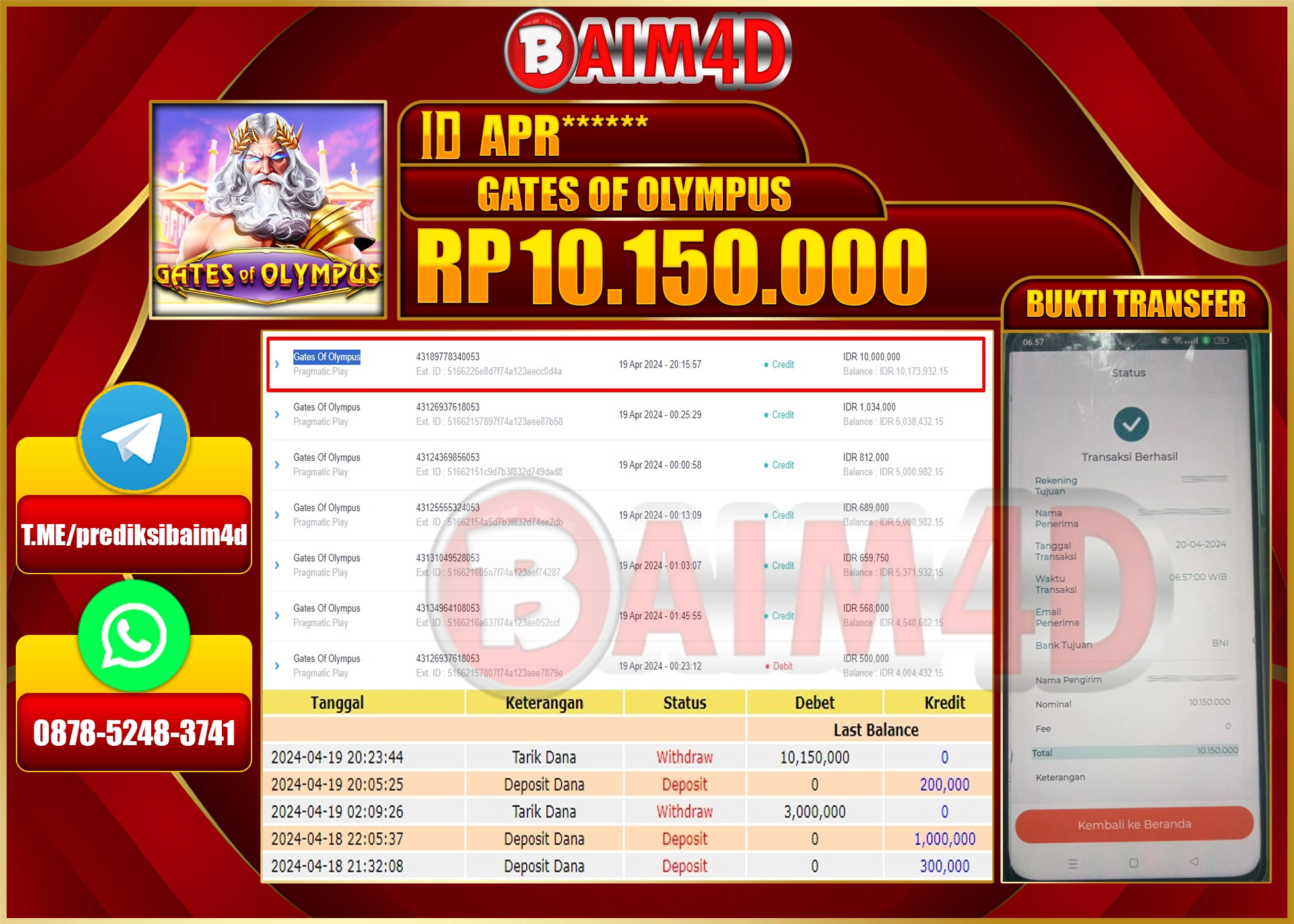 Dapatkan Pembayaran Kemenangan Cepat dan Tuntas di BAIM4D!