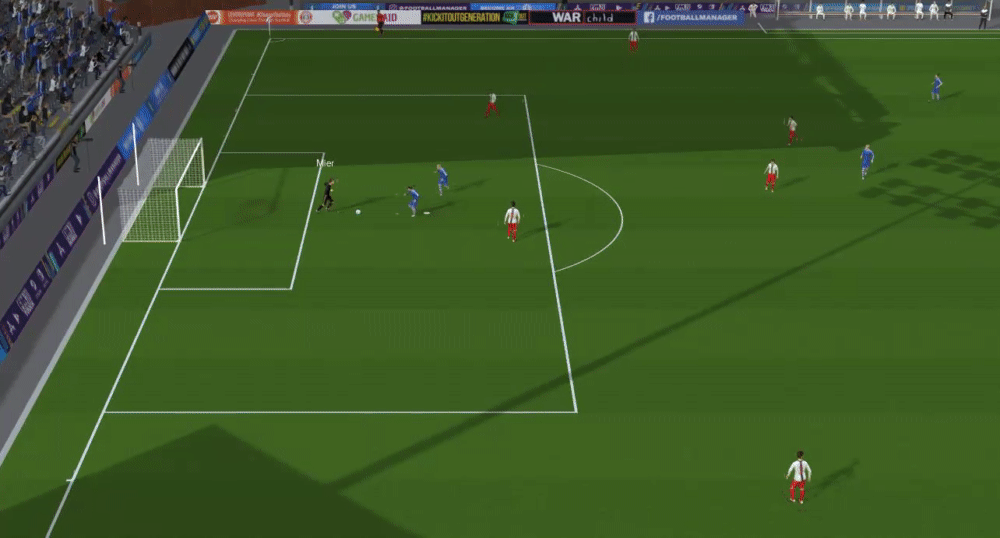 Developing 3-4-1-2 tactic in FM20
