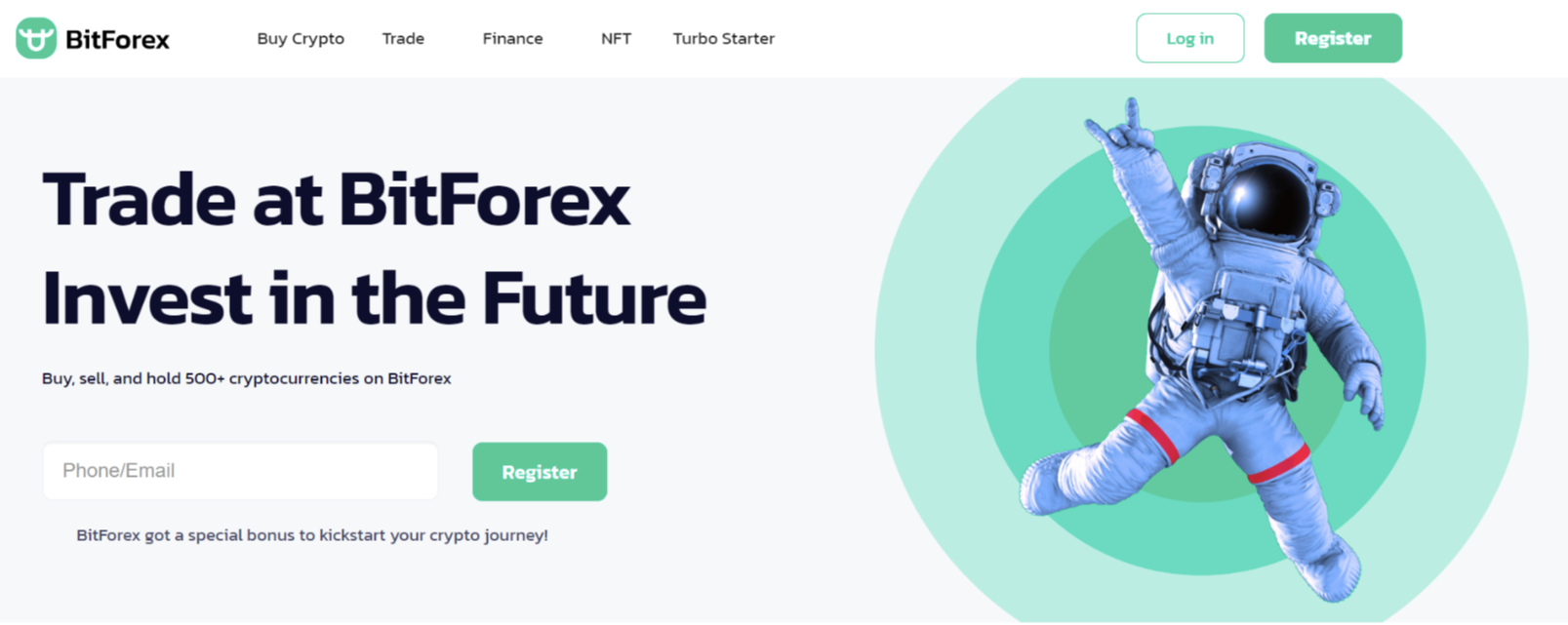 Visit bitforex website