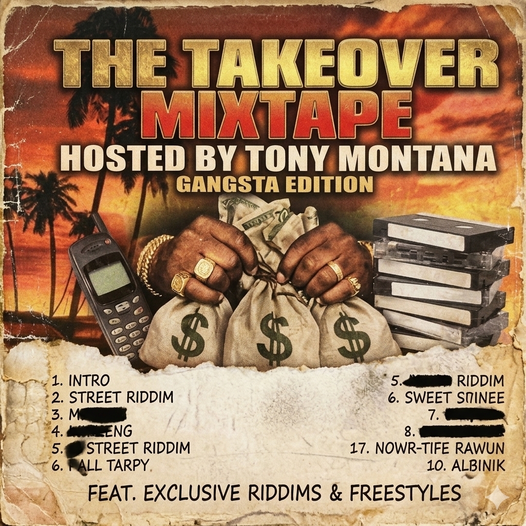 Tony Montana - The takeover (Mixtape CD)