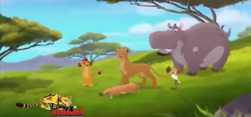 Bunga and The King - Kiara in The Lion Guard