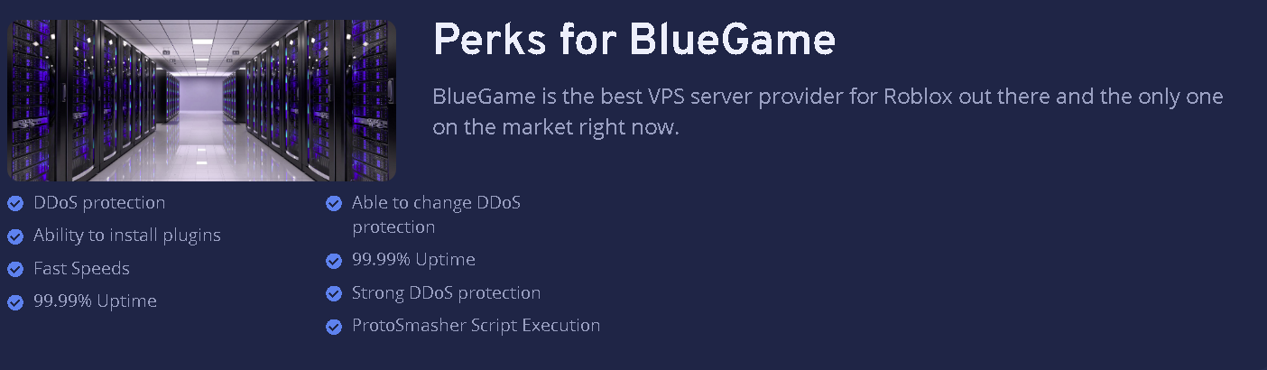 Bluegame Advanced Roblox Vps - roblox server uptime script