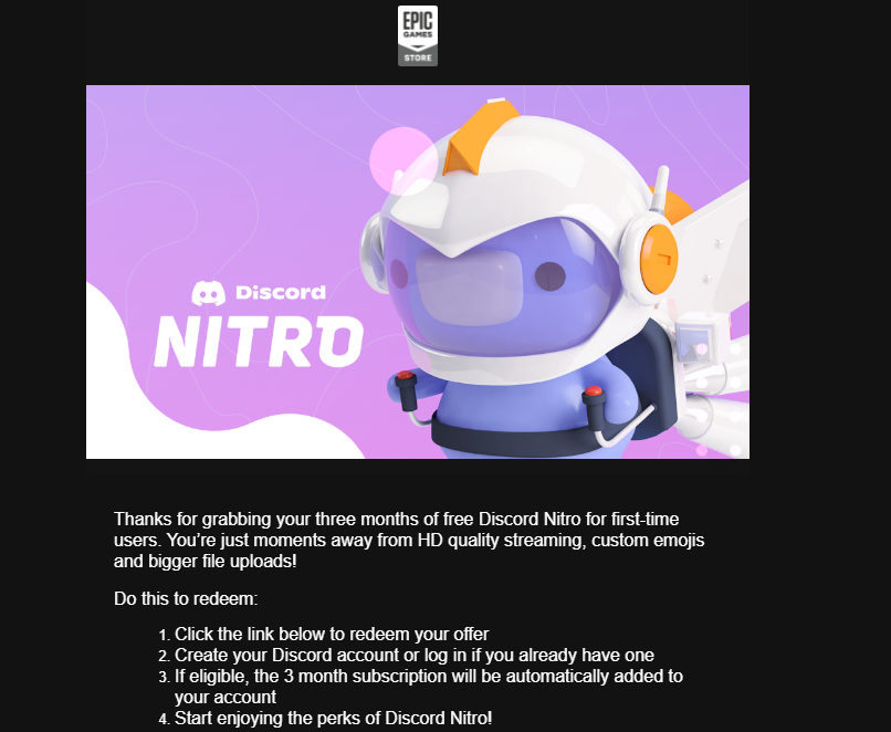 Discord Nitro : How To Get 1 Month Sub For FREE!