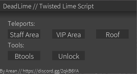 Release Deadlime Twisted Lime Script With Tp S And Btools Unlock