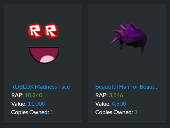 Great Amazing Demand Limiteds - roblox madness value