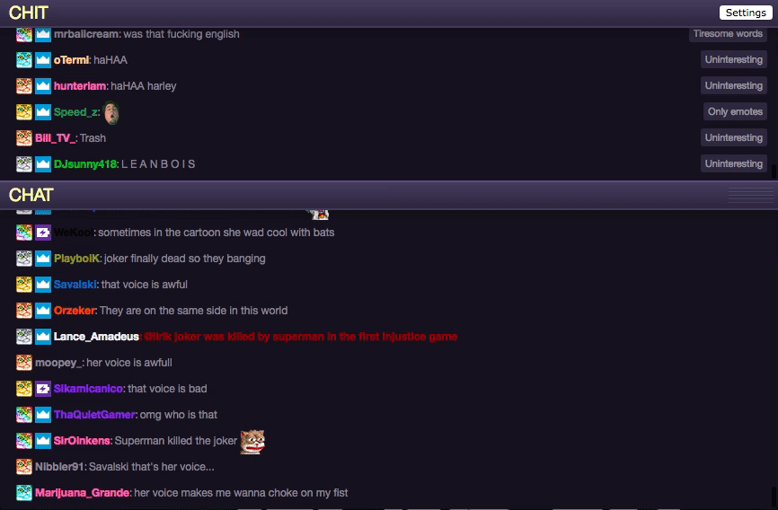 Here we have 8 examples about Fake Twitch Chat including images, pictures, ...