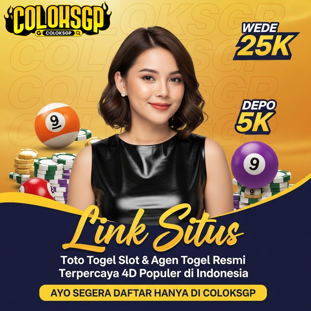 COLOKSGP » Link Situs Toto Togel Slot & Agen Togel Resmi Terpercaya 4D Populer di Indonesia