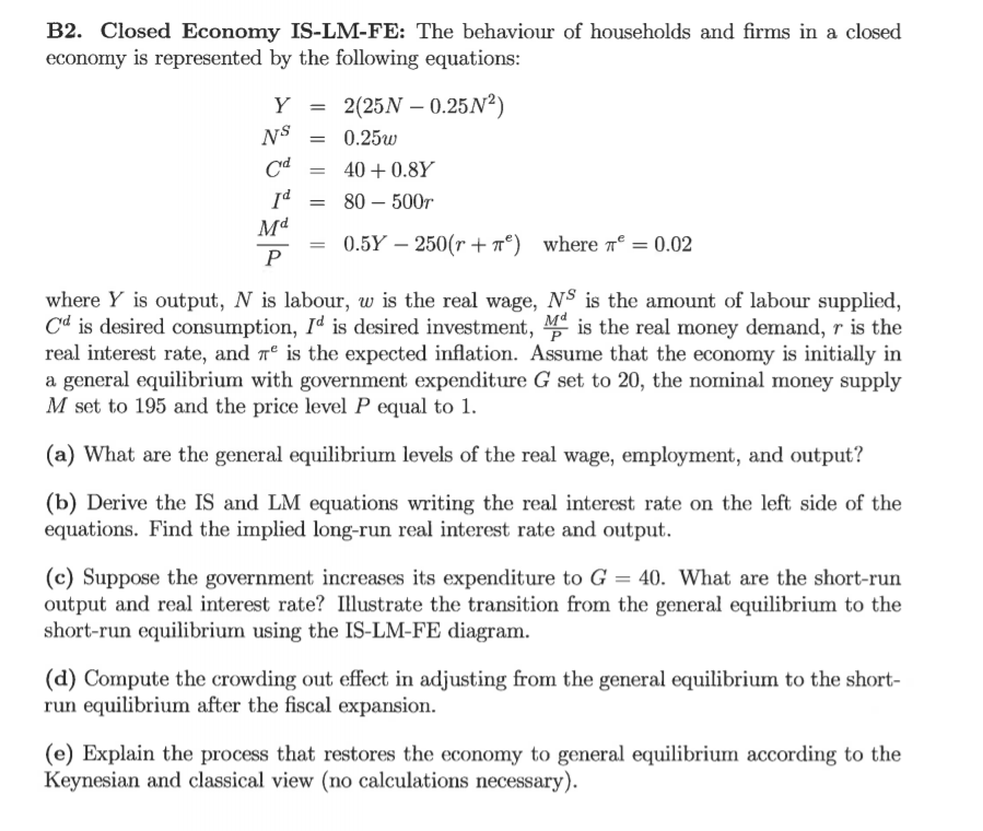 How To Calculate Desired Consumption Expenditure