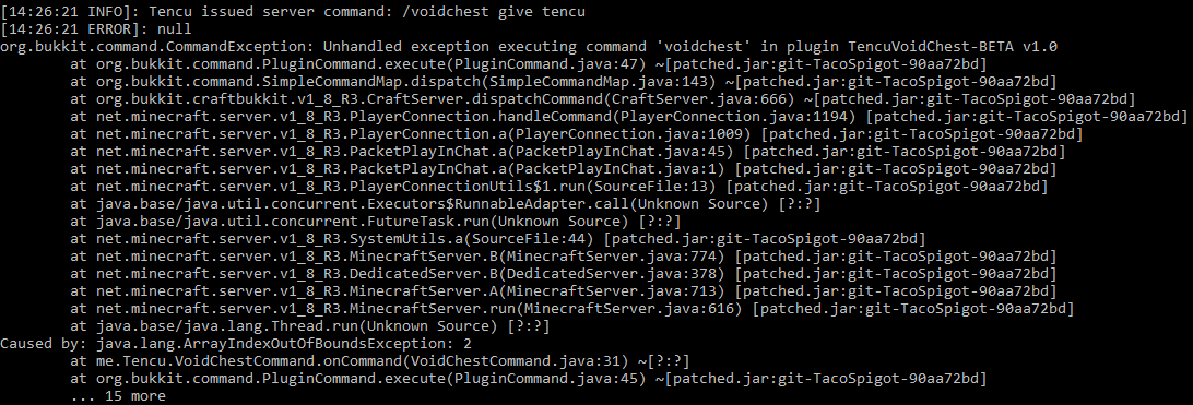 Minecraft server commands. Плагин VIAVERSION. Java.lang.NULLPOINTEREXCEPTION ошибка. Ошибка java lang NULLPOINTEREXCEPTION В майнкрафт. Сервера джава.