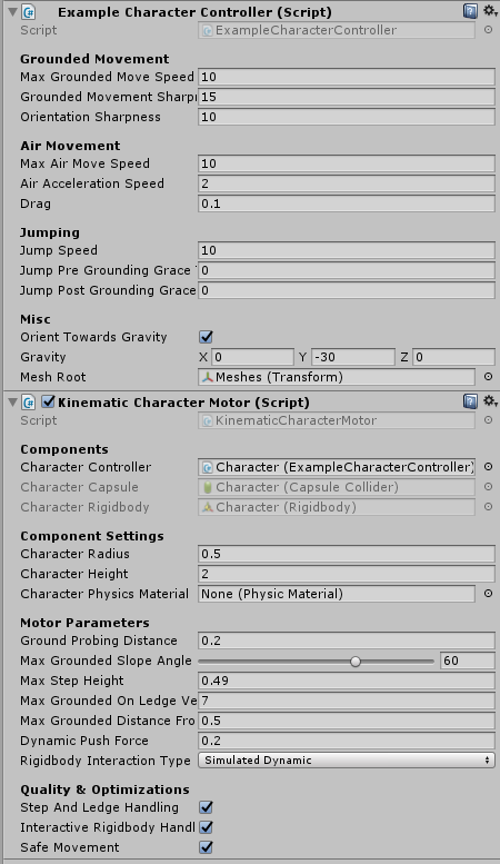 Finished my ideal character controller after 2 years of research and ...