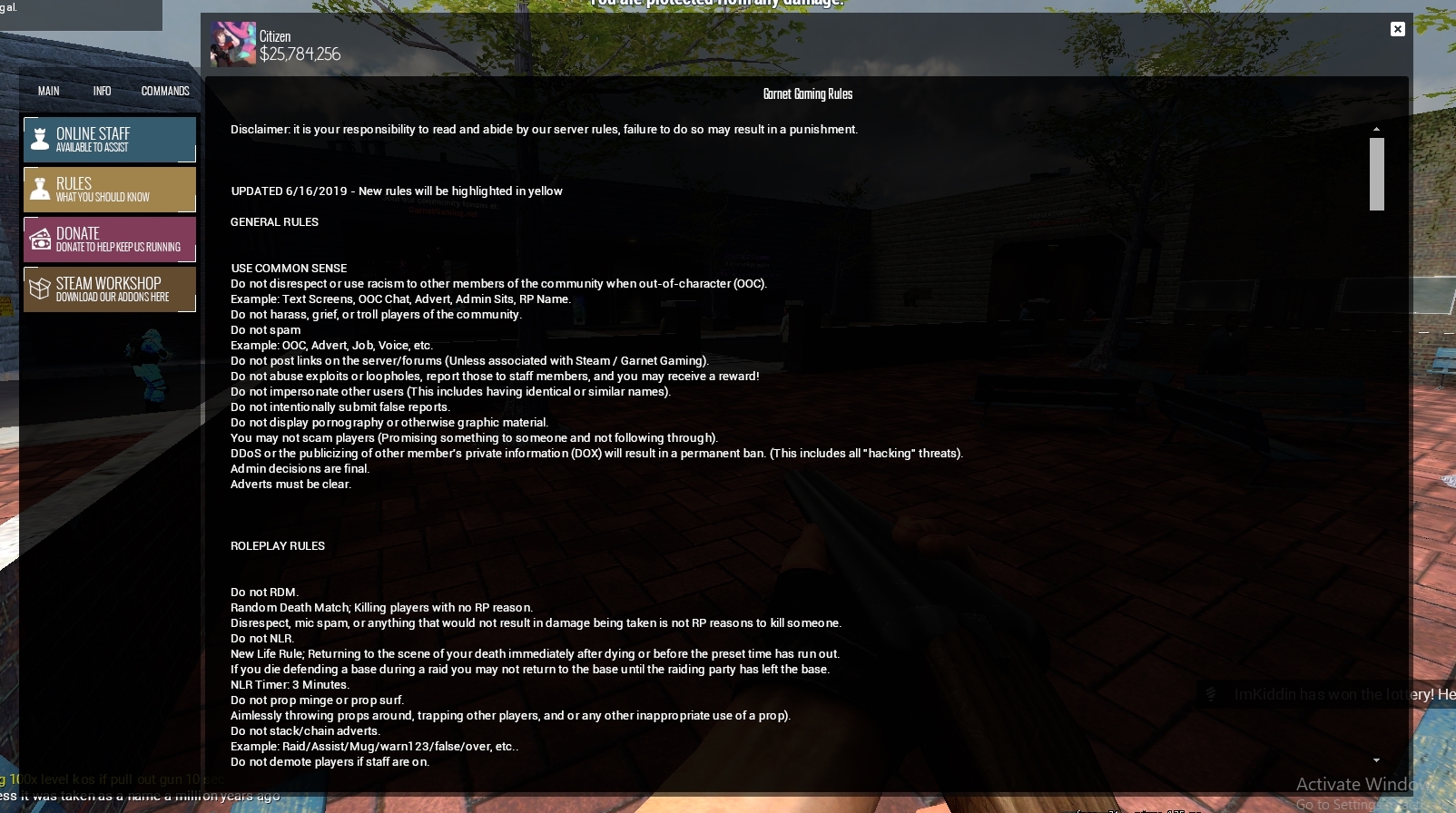 DarkRP Update [08/03/2020] Server Updates Gaming