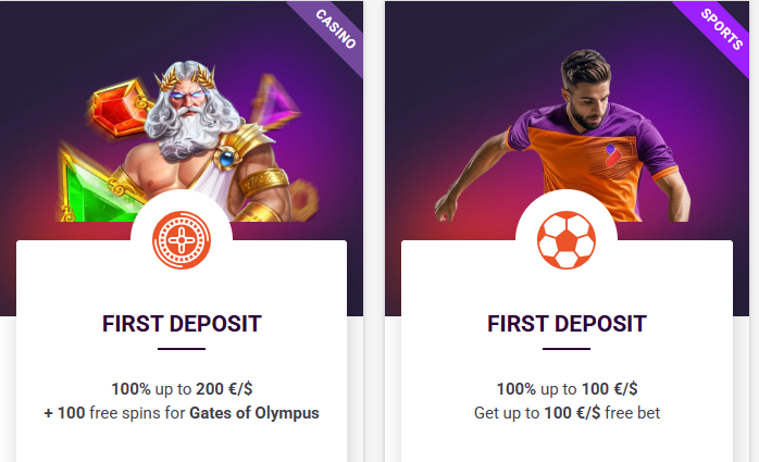 tonybet welcome bonuses