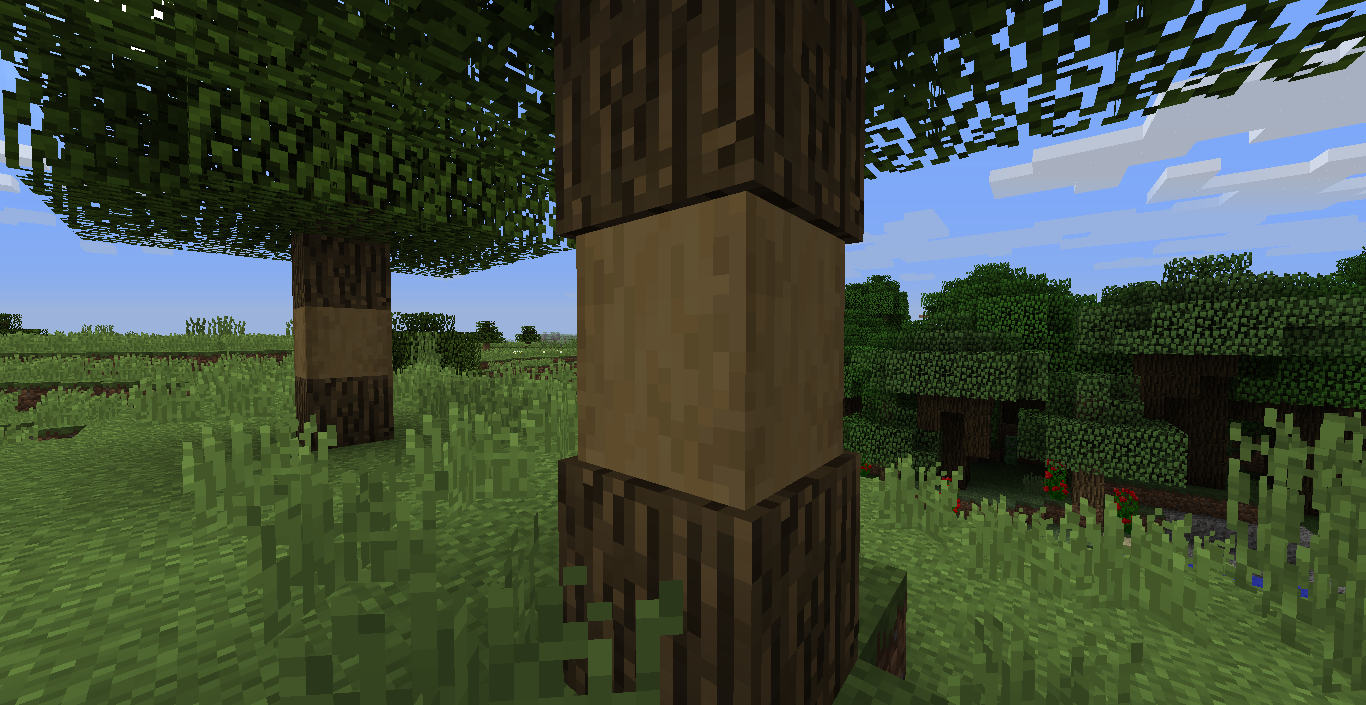 Minecraft Stripped Logs