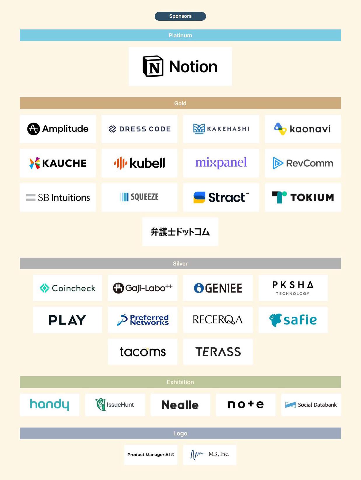 スポンサー企業