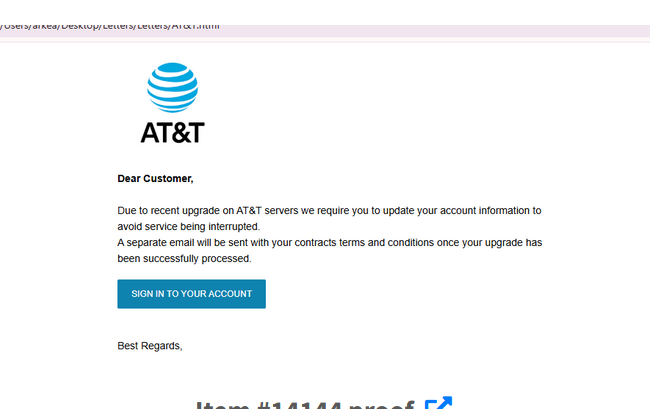 ATT ️Letter High Quality Send Inbox HTML 2025 ✅