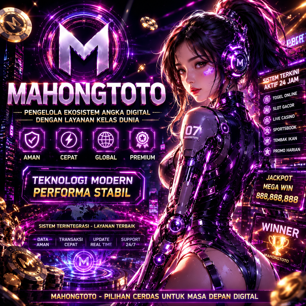 MAHONGTOTO $ Penyedia Slot Viral & Hongkong Lotto Berteknologi Modern