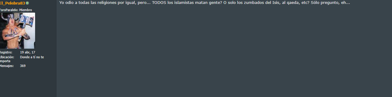 El Islam produce cientos de miles de muertes y los progres callados