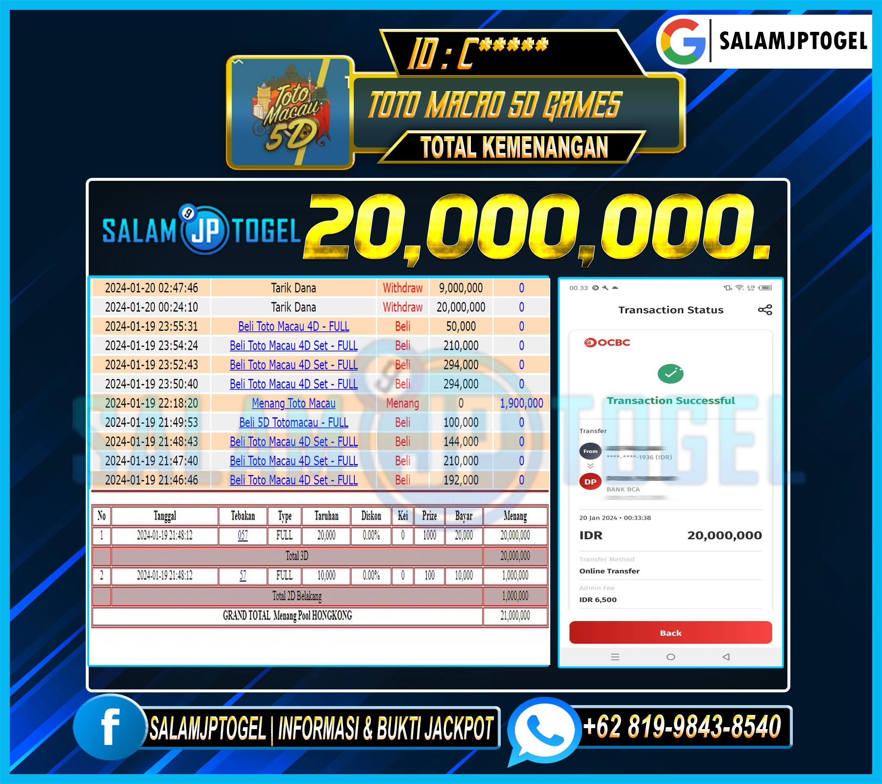 Tuntas Bayar! SALAMJPTOGEL Menyediakan Pembayaran Kemenangan Tanpa Batas!