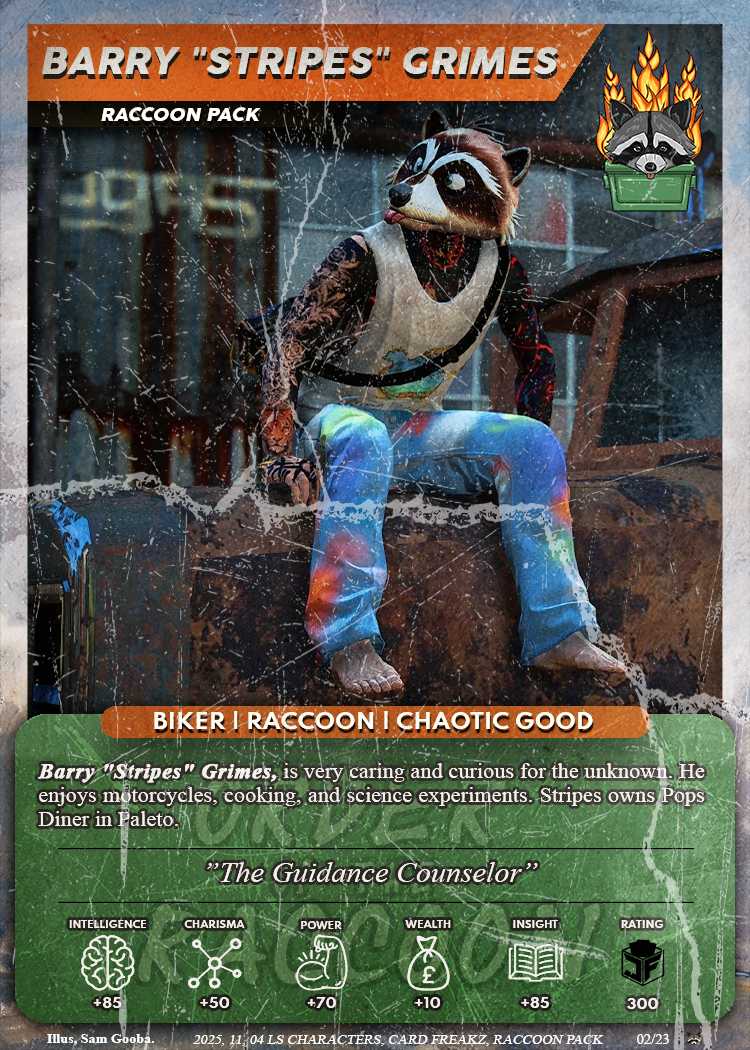 Barry Stripes Grimes