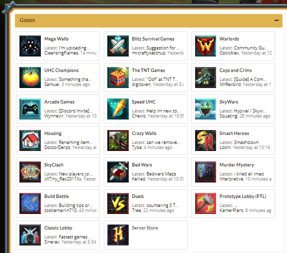 Updated Hypixel Forum! [FOR NEW MEMBERS] | Hypixel Forums