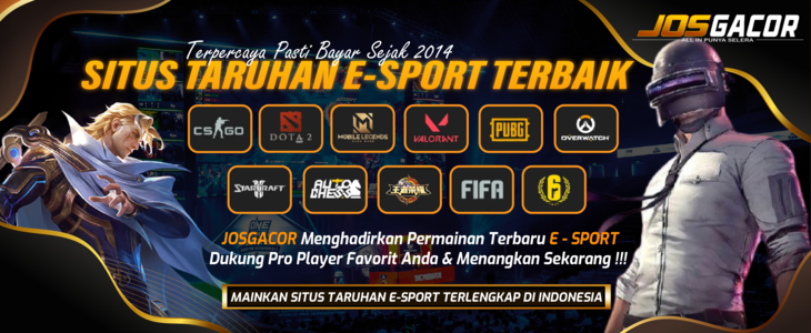 JOSGACOR - Situs Slot Casino Sportbook online dan Trade market Terpercaya sejak 2014 di Indonesia. 