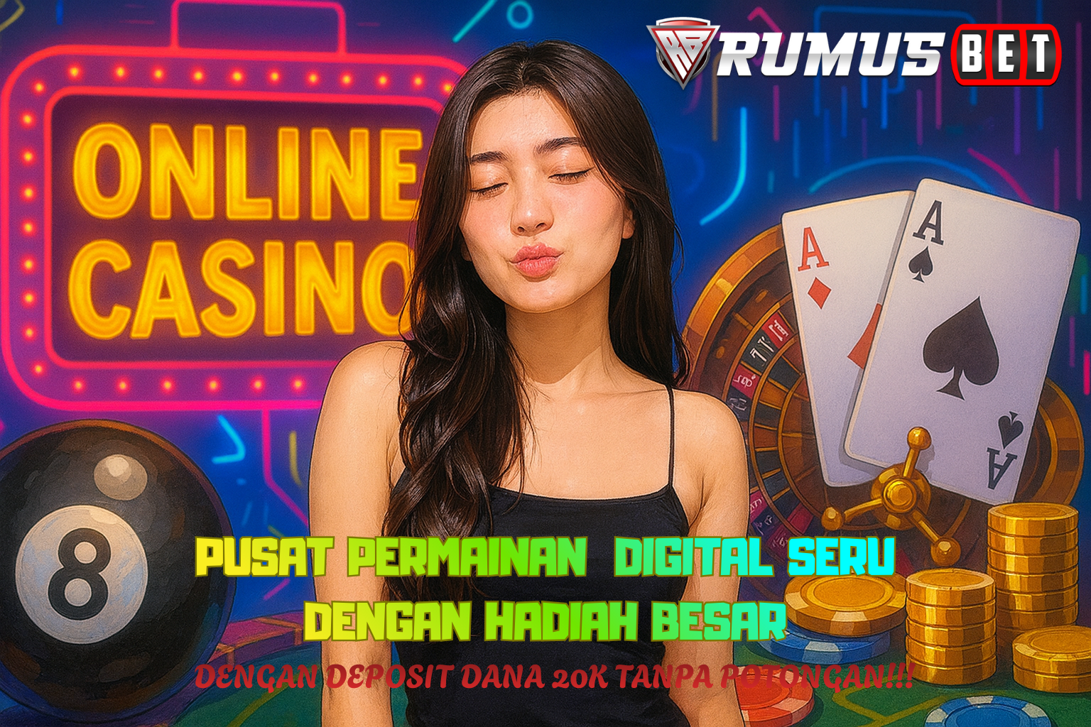RUMUSBET > Pusat Permainan Digital Seru Dengan Hadiah Besar Depo Dana 20k Tanpa Potongan  image 1