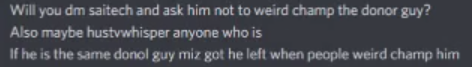 QTCinderella leaks her discord dms : LivestreamFail