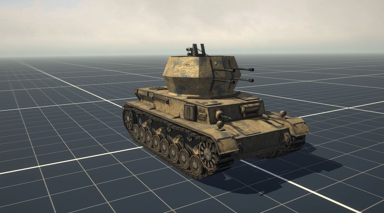 Flakpanzer IV "Wirbelwind"