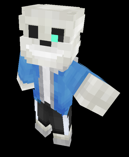 Undertale - Sans Minecraft Skin