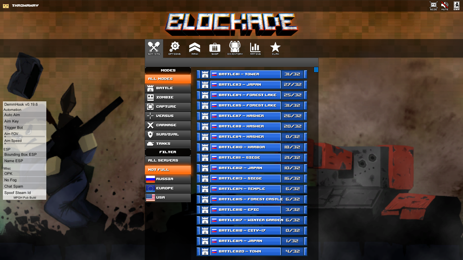 Blockade 3d cheat steam фото 5