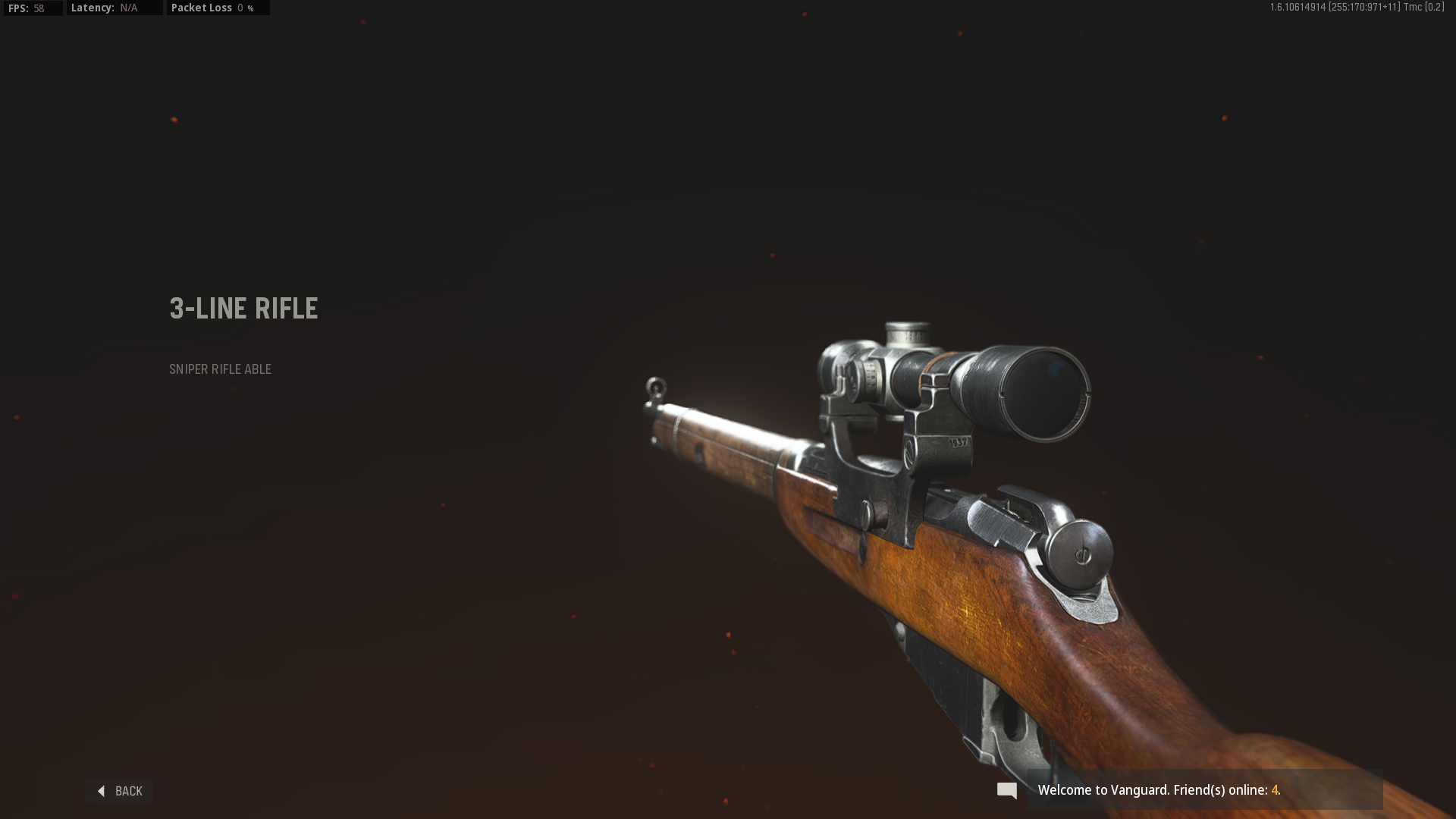 3-Line Rifle in Call of Duty: Vanguard