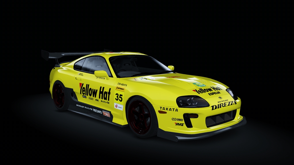 Toyota Supra Yellowhat #35 | OverTake (Formerly RaceDepartment)