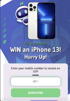 [PIN] AE | Win iPhone 13 (Etisalat) OTP Eng