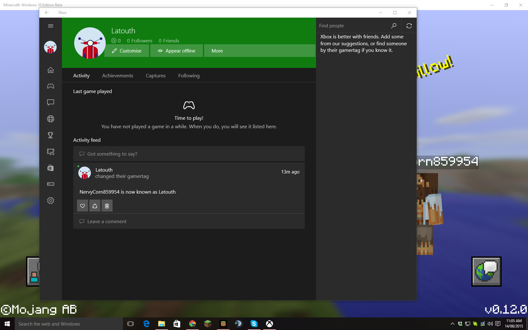 how to download minecraft windows 10 beta