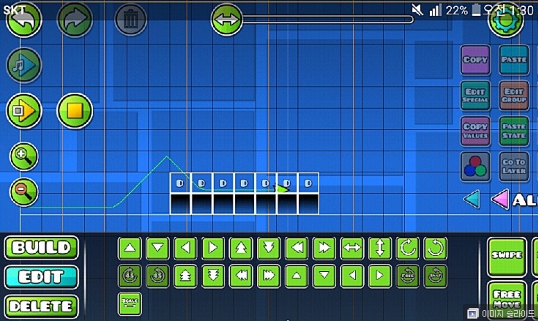 Block Dash:Jump Geometry.Bouncy Jump Geometry.Color cube Run Game