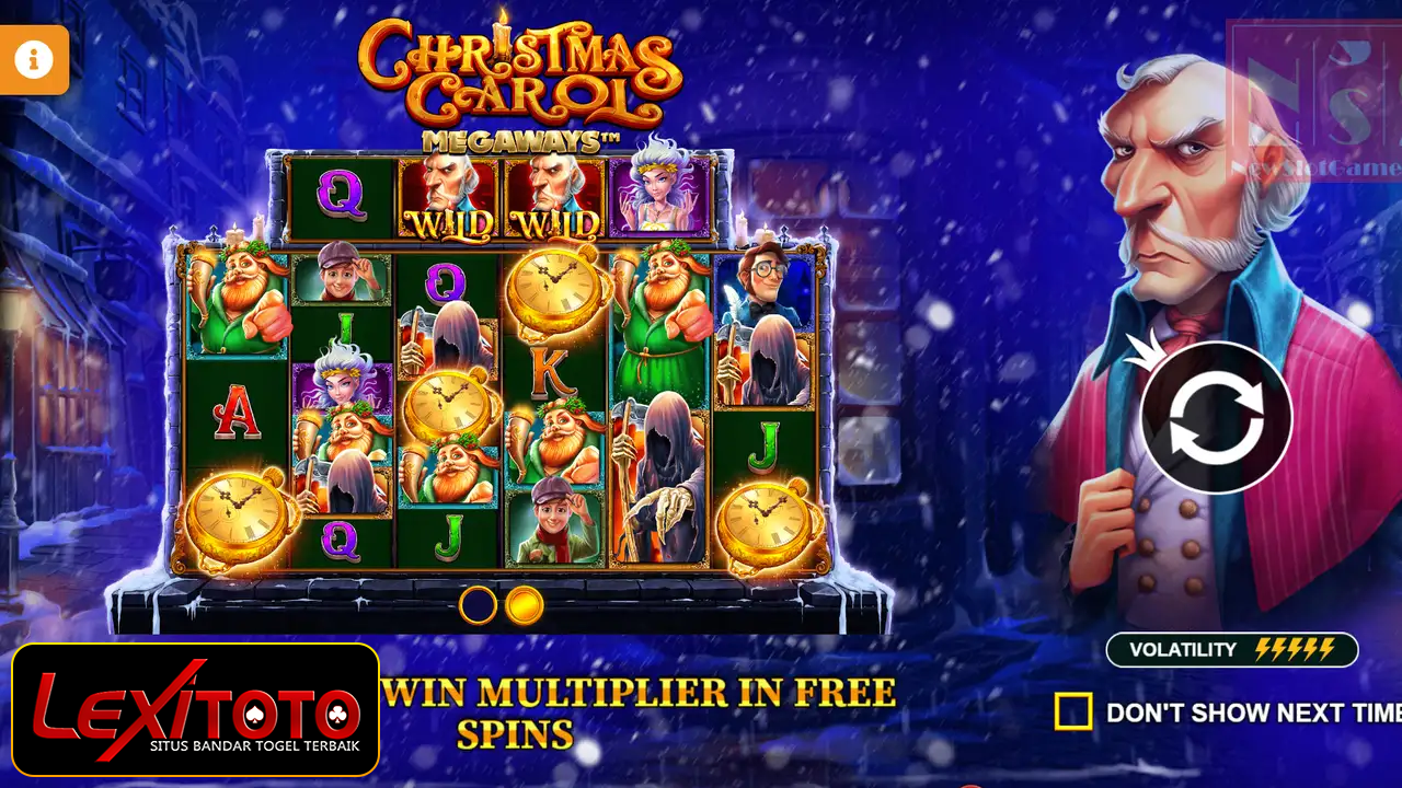 Petualangan Natal Penuh Kemenangan di Slot Chrismast Carol Pragmatic Play